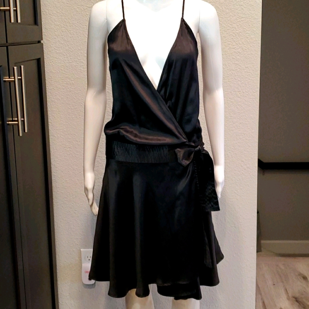 Bensherman 100% silk surplus dress